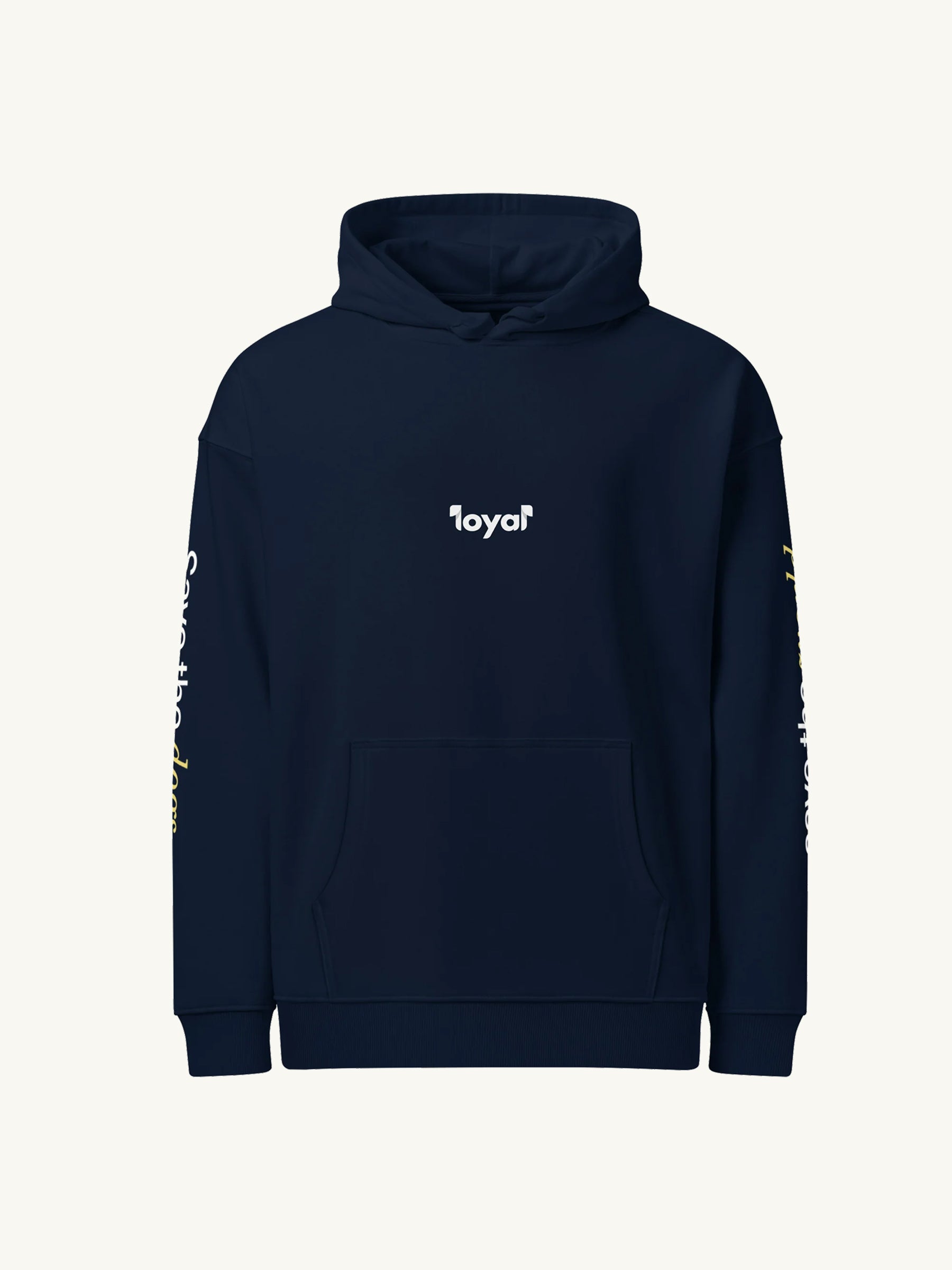 Unisex organic relaxed hoodie