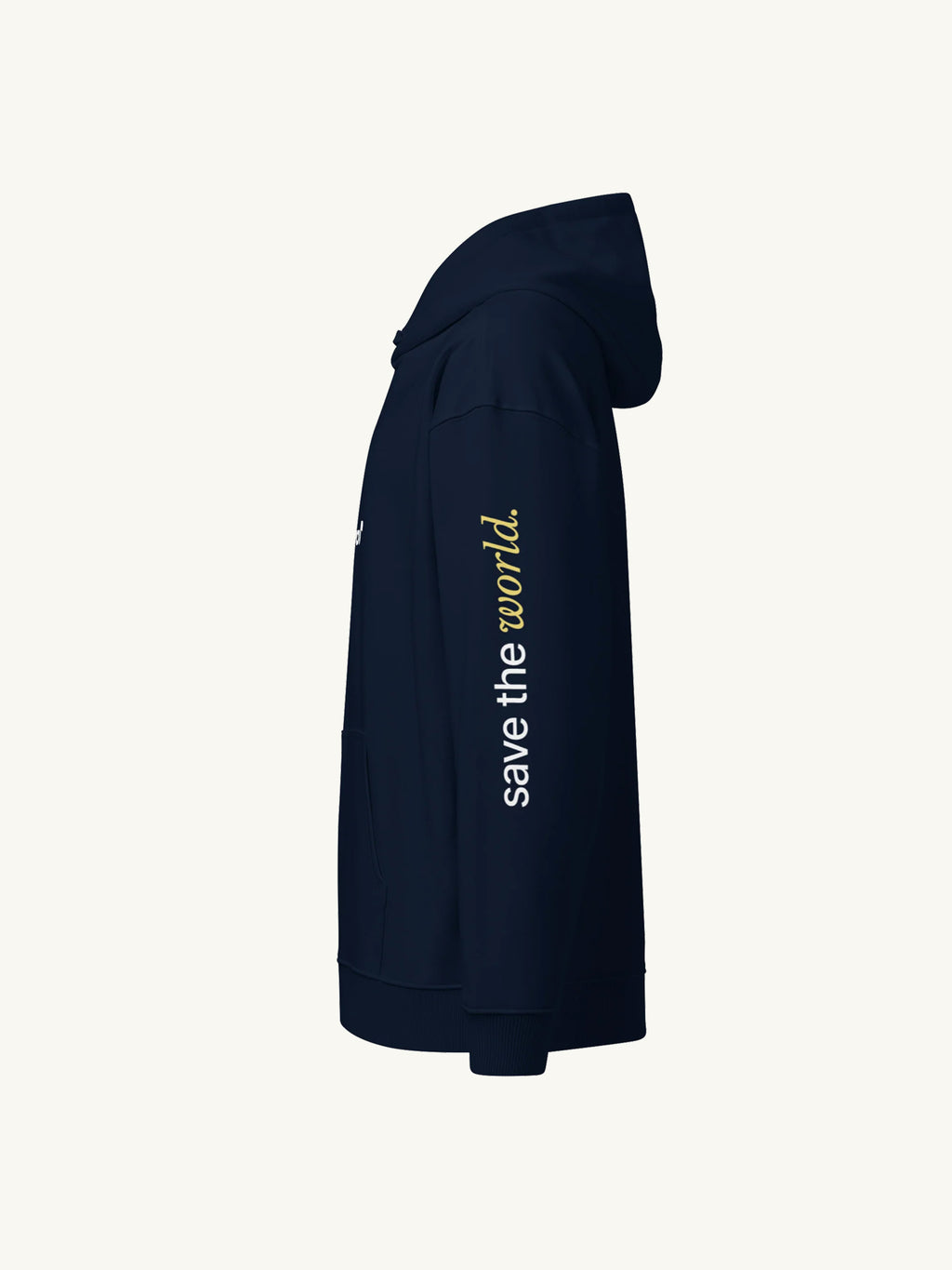 Unisex organic relaxed hoodie